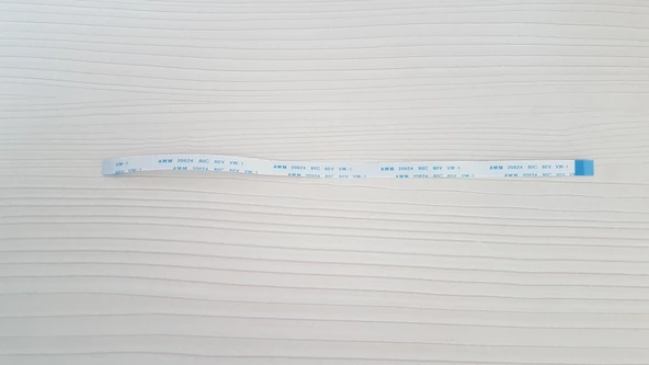 12 Pin 20cm Ters 0.5mm Adımlı Esnek Flex Kablo Awm 20624 80c 60v Şerit Fleks Film