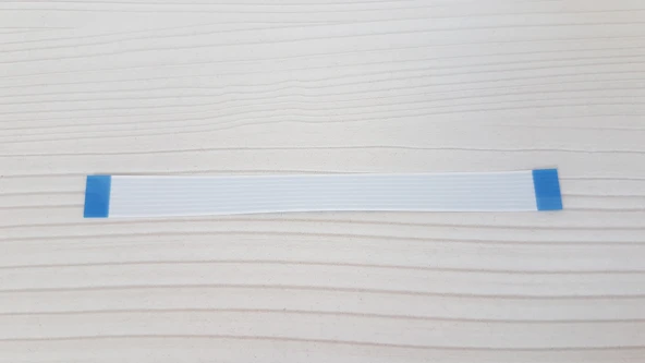 8 Pin 10cm Düz 1mm Adımlı Esnek Flex Kablo Awm 20624 80c 60v Şerit Fleks Film