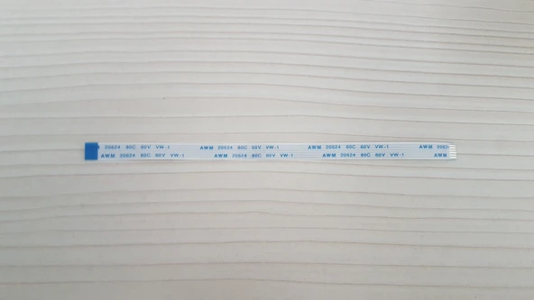 6 Pin 15cm Ters 1mm Adımlı Esnek Flex Kablo Awm 20624 80c 60v Şerit Fleks Film