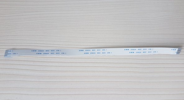 16 Pin 20cm 0.5mm Adımlı Düz Esnek Flex Kablo Awm 20624 80c 60v Şerit Fleks - 2