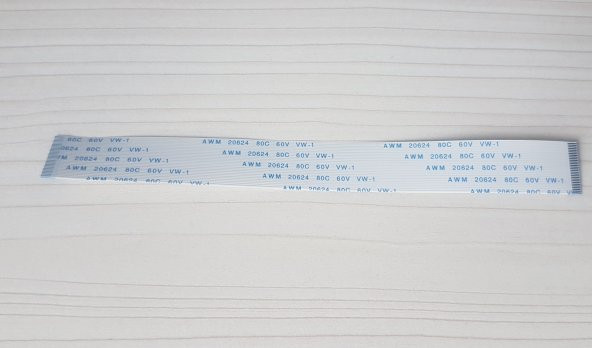 30 Pin 15cm Düz 0.5mm Adımlı Esnek Flex Kablo Awm 20624 80c 60v Şerit Fleks - 2