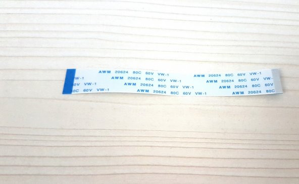 26 Pin 10cm 0.5mm Adımlı Ters Esnek Flex Kablo Awm 20624 80c 60v Şerit Fleks