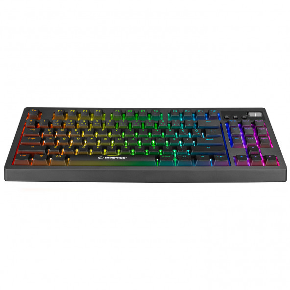 Rampage Kb-R320 Ardor Full RGB E-spor Blue Switch Mekanik Gaming Oyuncu Klavyesi - 4