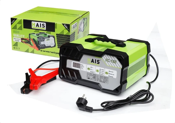 Hais FC16E 12-24 V Dijital Akü Şarj Cihazı ürün görseli