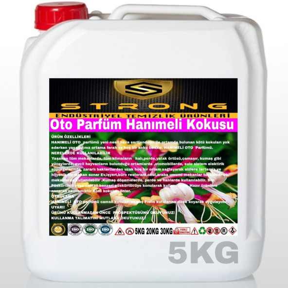 STRONG OTO PARFÜM HANIMELİ 5KG