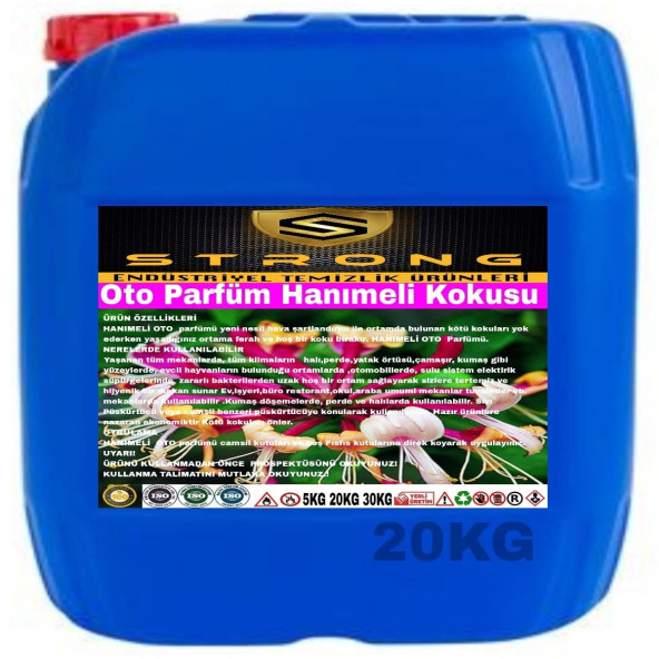 STRONG OTO PARFÜM HANIMELİ 20KG