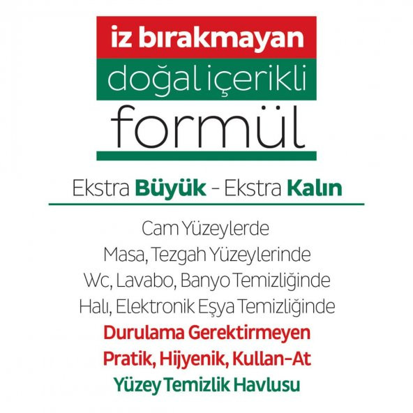 Sleepy Easy Clean Yüzey Temizlik Havlusu 100 Yaprak - 5