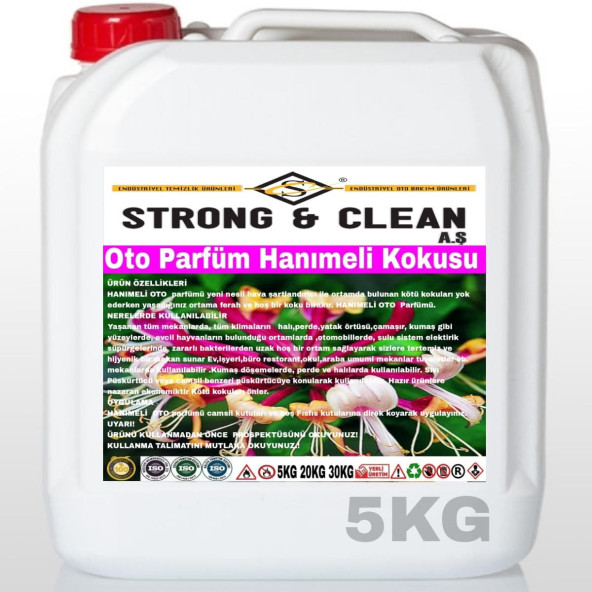 OTO PARFÜM HANIMELİ KOKULU 5KG