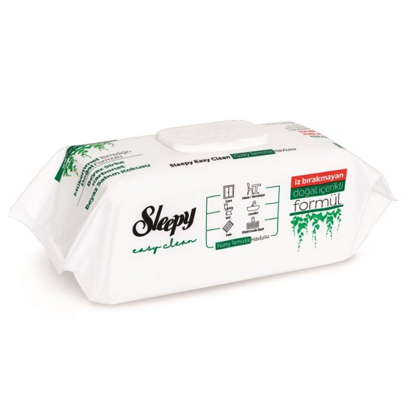 Sleepy Easy Clean Yüzey Temizlik Havlusu 100 Yaprak 9 Paket - 3