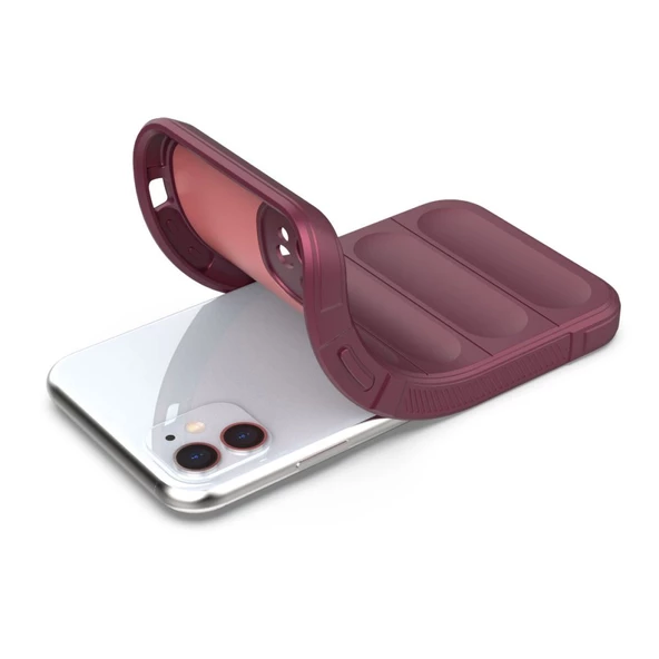 iPhone 11 Kılıf Optimum Lens Çerçeveli Silikon Kapak - 9