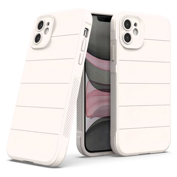 iPhone 11 Kılıf Optimum Lens Çerçeveli Silikon Kapak - 11