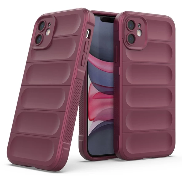 iPhone 11 Kılıf Optimum Lens Çerçeveli Silikon Kapak - 7