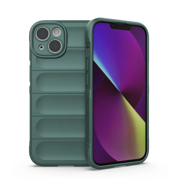 iPhone 14 Kılıf Optimum Lens Çerçeveli Silikon Kapak - 2