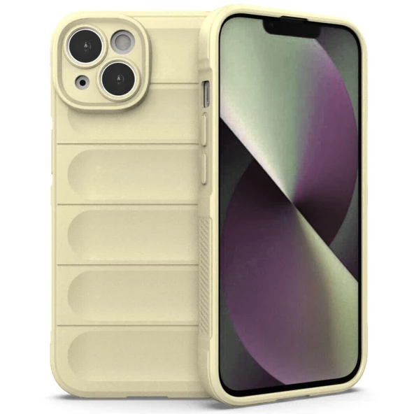 iPhone 14 Kılıf Optimum Lens Çerçeveli Silikon Kapak - 6