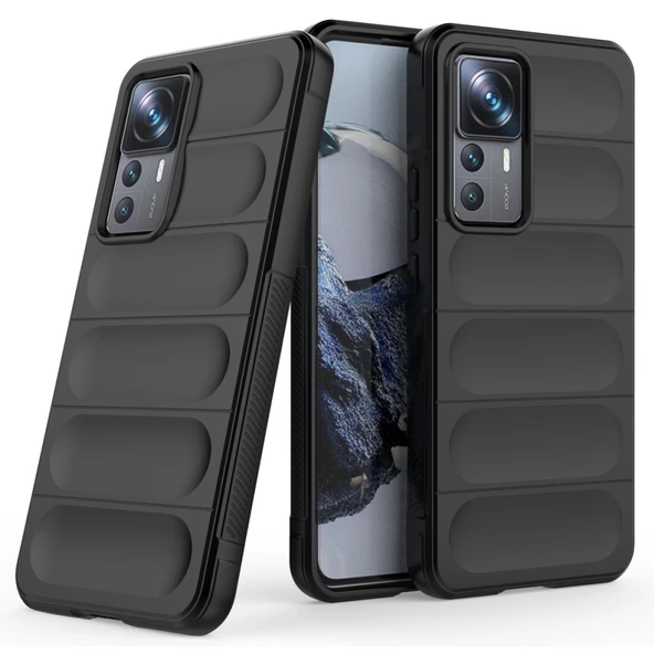 Xiaomi 12T / 12T Pro Kılıf Optimum Lens Çerçeveli Silikon Kapak - 11
