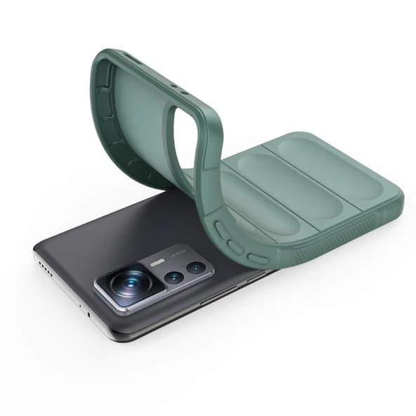 Xiaomi 12T / 12T Pro Kılıf Optimum Lens Çerçeveli Silikon Kapak - 5
