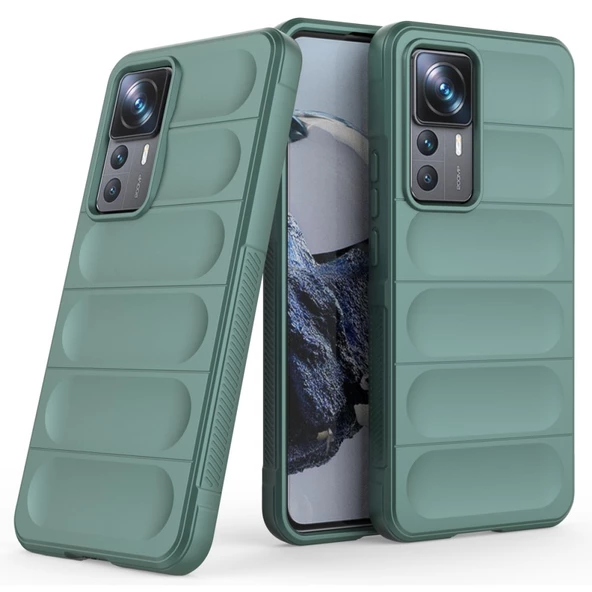 Xiaomi 12T / 12T Pro Kılıf Optimum Lens Çerçeveli Silikon Kapak - 3