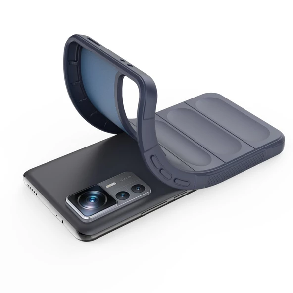 Xiaomi 12T / 12T Pro Kılıf Optimum Lens Çerçeveli Silikon Kapak - 9