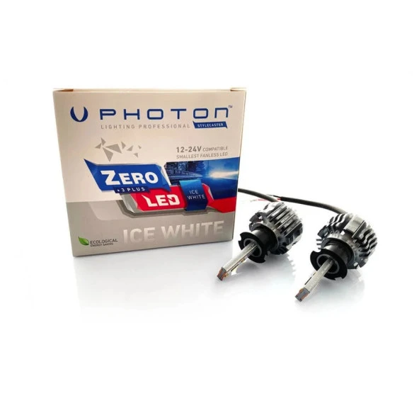 PHOTON 24 VOLT ZERO H3 +3 PLUS FANSIZ LED XENON TAKIMI