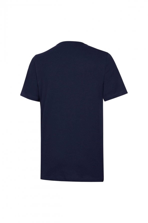 Fenerbahçe Orijinal Puma Sıfır Yaka Lacivert T-Shirt Hediyelik Ahşap Kutulu - 4