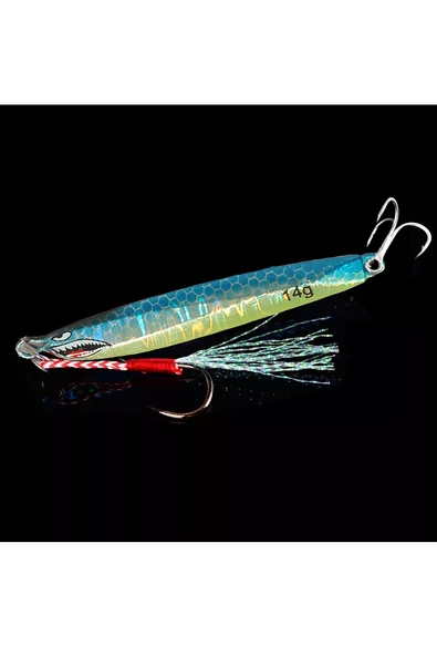 Jig Yem 14Gr Lures SahteYem Rapala Levrek,Lüfer AilesiÇinekopPalamut,Tüm Dişli Balık Yemi