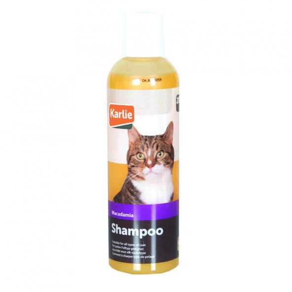 Karlıe Macadamıa Cevizli Kedi Şampuanı 200 Ml - 1