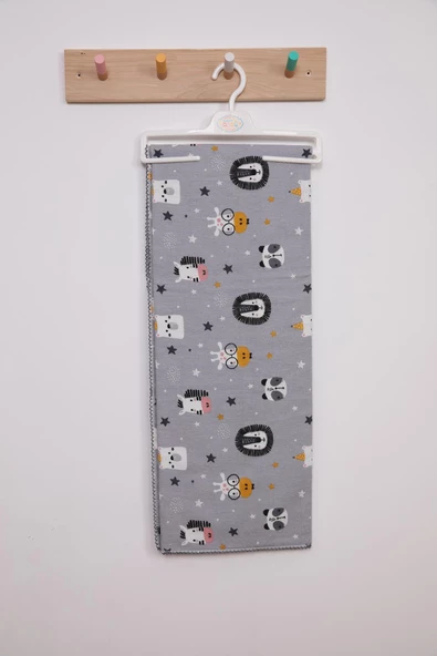 Çok Amaçlı Bebek Çocuk Pazen Bezi Örtü Battaniye 80*90 Sevimli Hayvanlar - 2