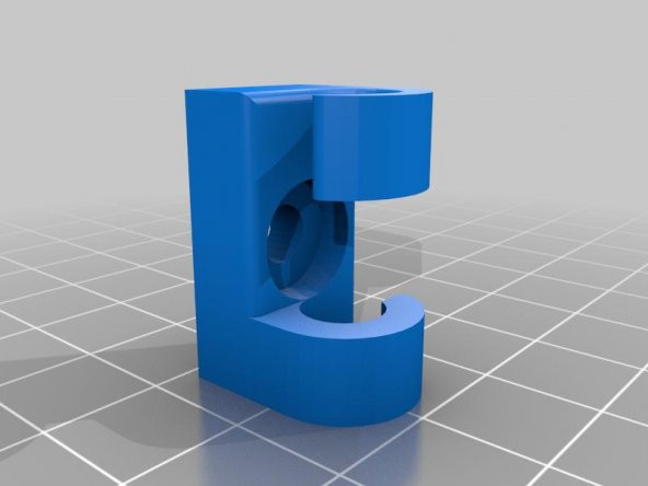 Kablo Tutucu - Duvara Montaj Plastik Aparat - Resim 3