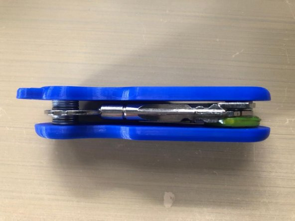 İsviçre Bıçağı Anahtarlık Plastik Aparat - 3