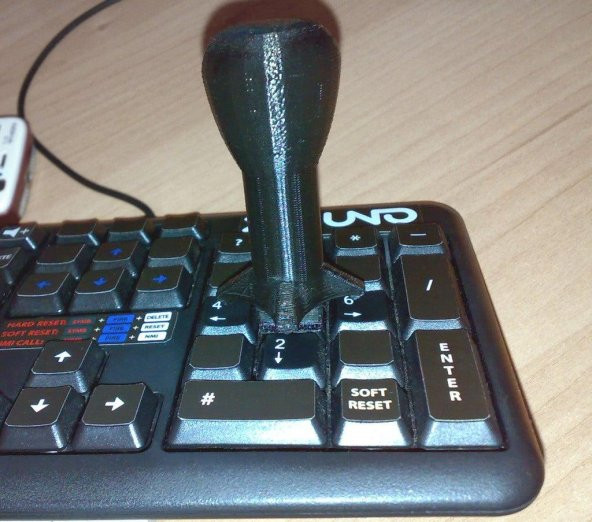 Joykey, Klavyede Bir Joystick Plastik Aparat