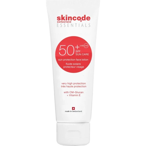 Skincode Sun Protection Face Lotion SPF50+ 100 ml