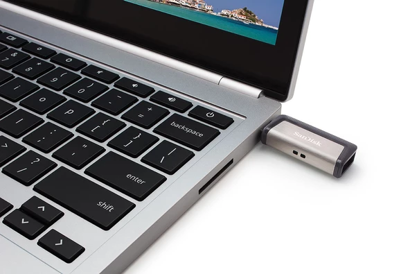 SANDISK 128GB Ultra Dual Drive Type C USB 3.1 Gri USB Bellek SDDDC2-128G-G46 - 5