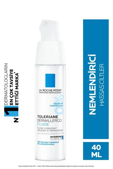 La Roche Posay Toleriane Dermallergo Fluid 40 Ml - SKT:05/2028 - 2