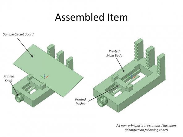 Baskılı Devre Kartı (Pcb) Menü Plastik Aparat - 2