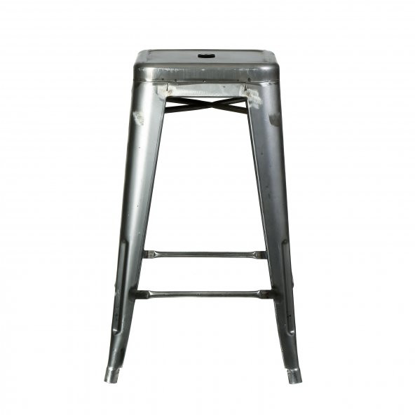 Vitale Tolix Bar Sandalyesi Antrasit 76 cm MS.SI134 - 2