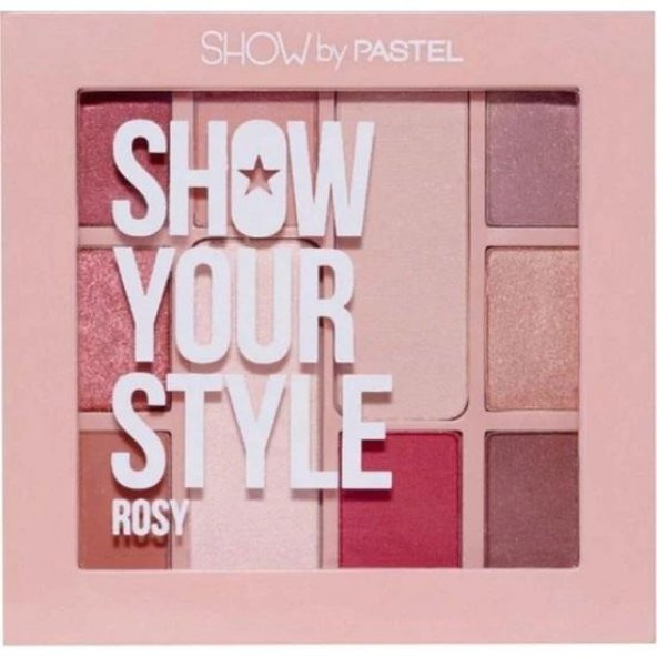 Pastel Show Your Style Rosy 10 Lu Palet Far