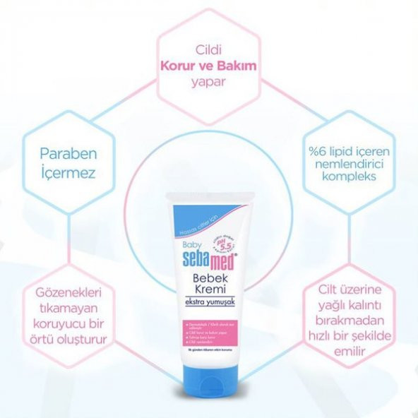 Sebamed Bebek Kremi 200 ml 3 Adet - 3