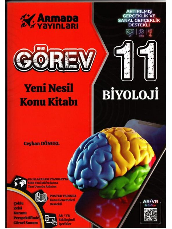Armada Yayınları - 11. Sınıf Görev Biyoloji Yeni Nesil Konu Kitabı