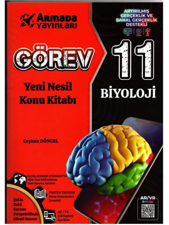 Armada Görev 11.Sınıf Biyoloji Konu Kitabı Yeni Nesil