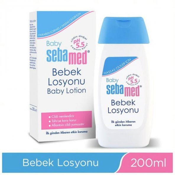 Sebamed Bebek Vücut Losyonu 200 ml 3 Adet