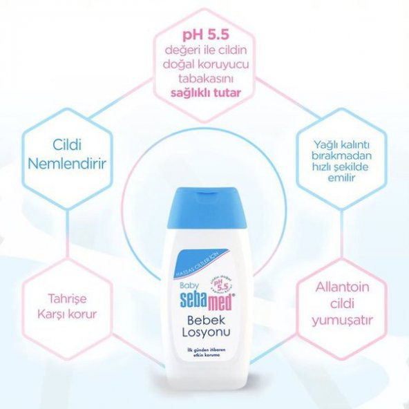 Sebamed Bebek Vücut Losyonu 200 ml 3 Adet - 6