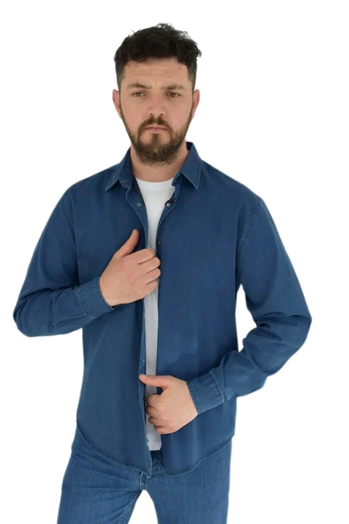 Erkek Spor Gömlek Silim Fit 9959 BGL-ST02719 ürün görseli