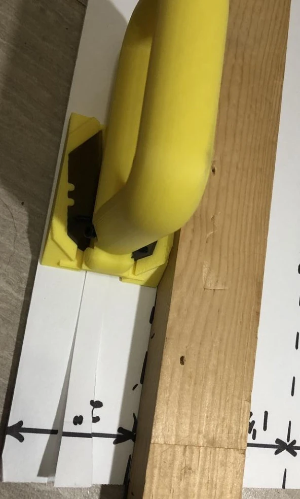 Köpük Çekirdeği V Oluk Kesici Kalıp - Ekspres Kendiniz - Demonstrasyon Veya Protest İşareti Maker - Köpükcore, Köpük Tahtası Plastik Aparat - 5