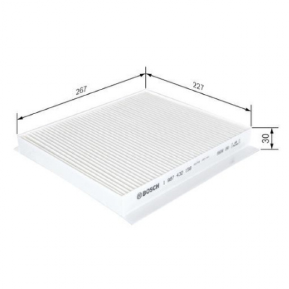 Hyundai Coupe 1.6 2002 2009 Arası 1987432158 Polen Filtresi Bosch