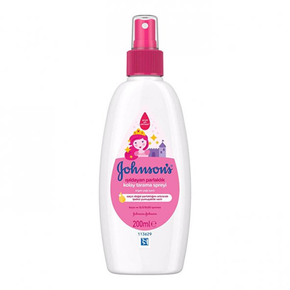 Johnson's Işıldayan Parlaklık Kolay Tarama Spreyi 200 ml - Resim 2