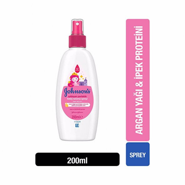 Johnson's Işıldayan Parlaklık Kolay Tarama Spreyi 200 ml 4 Adet