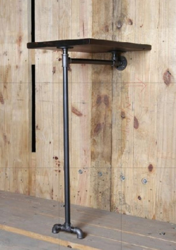 Dekoratif Duvara Borudan Masa - 2