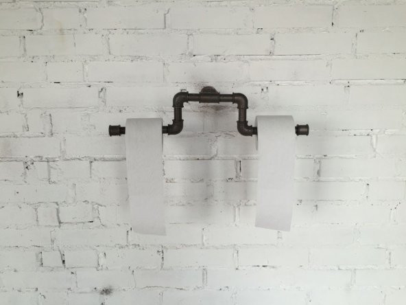 Dekoratif Borudan Askılık