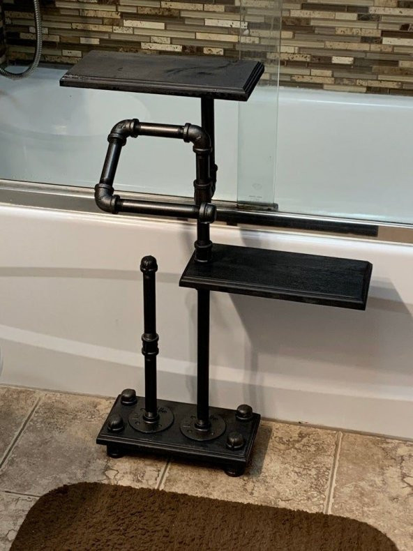 Dekoratif Borudan Tuvalet Kağıtlığı - 3