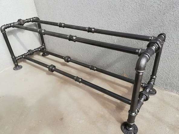 Dekoratif Borudan Ayakkabılık 100 cm - 3